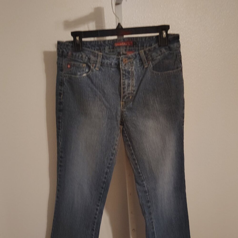 South Pole Junior's Collection Jeans Size 11 Stretch Bootcut Y2K Vintage - Picture 8 of 11